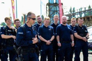 Wspólne szkolenie policjantów z OPP w Szczecinie i ratowników WOPR