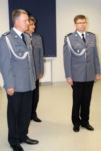 Pożegnanie ze sztandarem Komendanta Miejskiego Policji w Szczecinie