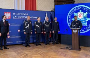 Inspektor Szymon Sędziak nowym szefem zachodniopomorskich policjantów