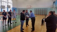 Turniej Tenisa Stołowego w Stargardzie o Puchar Komendanta  Wojewódzkiego Policji w Szczecinie i Przewodniczącego ZW NSZZP